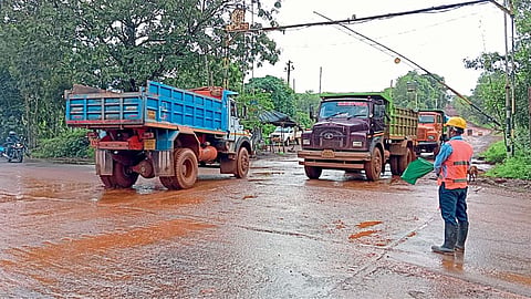 Pilgao Farmers Protest