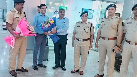 नवे डीजीपी अलोक कुमार गोव्यात दाखल झाले.