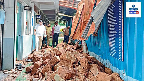 Goa Rain: पावसामुळे शाळांना सुटटी जाहीर करण्यात आली होती त्यामुळे मोठी दुर्घटना टळली