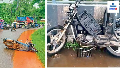 Accident At Usgao Tisc And Virdi Amona Bridge: दोन वेगवेगळ्या ठिकाणी झालेल्या अपघातांमध्ये दोन दुचाकीस्वार ठार झाले