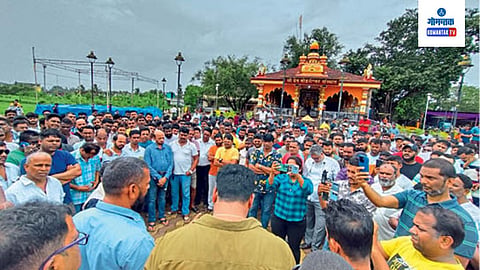 Taxi Drivers Against Mopa Toll and Goa Miles App: ‘मोपा’ टोलप्रश्‍नी टॅक्सीचालक संतप्त; ‘गोवा माईल्स’ला विरोध कायम