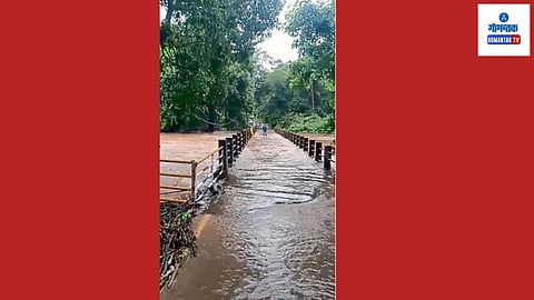 Paroda Bridge Submerged 