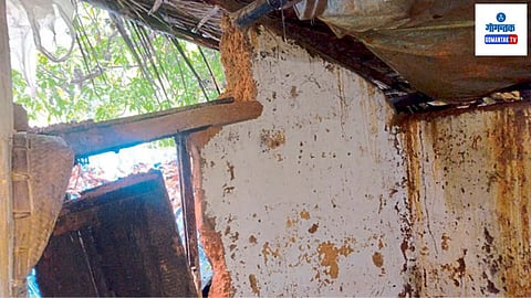 Goa Rain:  शिंदे कुटुंबाला सुमारे एक लाख चाळीस हजार रुपयांचे नुकसान झाले असल्याचा प्राथमिक अंदाज 