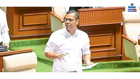 Goa Legislative Assembly Monsoon Session 2024: विधानसभेचे कामकाज सुरू झाले तेव्हा आलेमाव यांनी हरकतीच्या मुद्याद्वारे विषय उपस्थित केला
