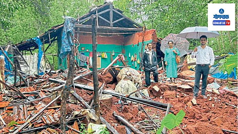 Goa Rain: अनेक भागात पूरस्थिती निर्माण झाली असून नदी नाले तुडुंब भरून वाहत आहेत