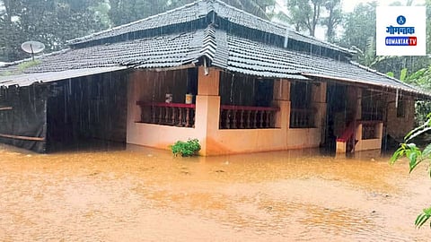 Goa Rain: रस्ते पाण्याखाली, घरांना पाण्याचा वेढा, जोर वाढल्यास स्थिती भयानक होण्याची शक्यता 