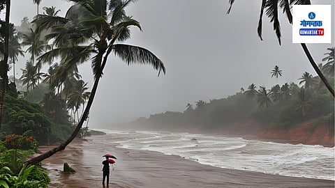 Goa Weather: राज्यात मागील २४ तासांत सर्वाधिक ९१.२ मिमी म्हणजेच ३.५९ इंच पावसाची नोंद वाळपई येथे करण्यात आली.