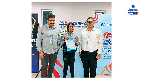 Goa Swimming: ही स्पर्धा ओडिशा राज्य जलतरण संघटनेने भारतीय जलतरण संघटनेच्या मार्गदर्शनाखाली आयोजित केली होती