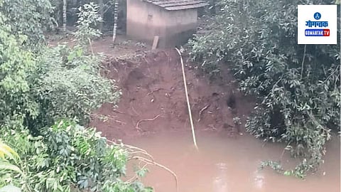 Mhadai River: म्हादई नदीवरील गांजे बंधाऱ्यामुळे नदीकाठचे शेतकरी 'बेहाल'; जलस्रोत खात्याकडून उपाययोजनाच नाही!