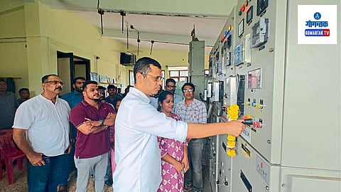 Yuri Alemao:  युरी आलेमाव यांनी वीजमंत्र्यांकडे सतत पाठपुरावा करीत हे काम करून घेतले
