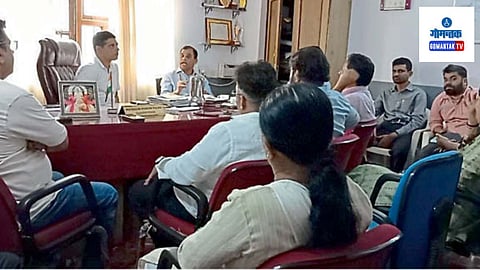 Bicholim Municipality: कायमस्वरूपी उपाययोजना करण्याबाबत या बैठकीत चर्चा करण्यात आली; प्रस्ताव जलस्रोत खात्याला सादर करण्यात येणार