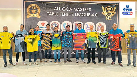 Masters Table Tennis Champions League, Peddem: पेडे स्पोर्ट्स क्लबद्वारे घेण्यात आलेल्या या स्पर्धेत १२ कॉर्पोरेट संघ आणि ८४ खेळाडू सहभागी होणार आहेत