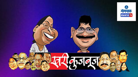 Khari Kujbuj Political Satire: राज्यसभा खासदार सदानंद शेट तानावडे हे संसदेत कोकणीतून बोलले