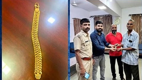 Positive Story: प्रामाणिकपणाला सलाम! 10 लाखांचे सापडलेले ब्रेसलेट मूळ मालकाला केले परत