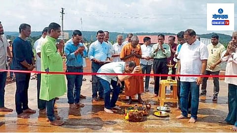 New Bridge At Usap: पुलाचे काम जलस्रोत खात्यातर्फे २० लाख खर्चून केले जाणार आहे