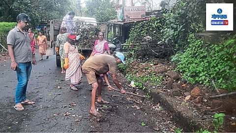 Mapusa Municipal Council: स्थानिक नगरसेवकांच्या उपस्थितीत प्रभागनिहाय ही कामे केली जात आहेत