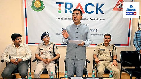 Pramod Sawant: वाहतूक कोंडी व अपघातांवर नियंत्रण ठेवणाऱ्या ट्रॅक केंद्राचे उद्‍घाटन मुख्यमंत्री डॉ. प्रमोद सावंत यांनी केले