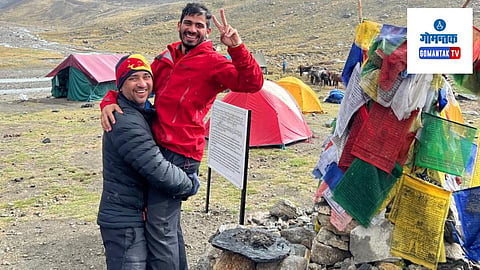 Trekking: मडगाव येथील गौतम वेर्लेकर व राहुल प्रभुदेसाई यांनी लडाखमधील माऊंट कांग यात्से १ व २ शिखर मोहीम यशस्वीपणे पूर्ण केली