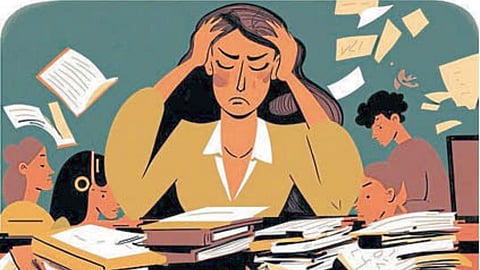 Teacher's Day 2024: दडपणाखाली आहे का आजचा शिक्षक? अभ्यासक्रम पूर्ण करण्याचा सर्वात मोठा दबाव