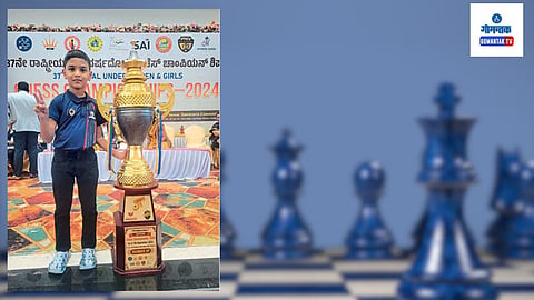 Goa Chess: प्रयांकने राष्ट्रीय रौप्यपदकासह स्पर्धेतून ६५ एलो गुणांचीही कमाई केली