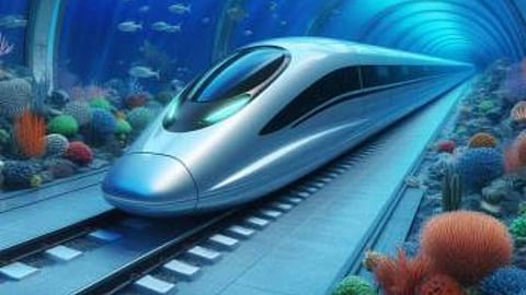 Under Water Train: जगातील कोणत्या देशांमध्ये रेल्वे पाण्याखाली धावतात? भारतातही लवकरच...