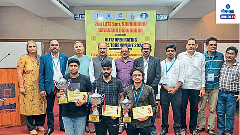 Goa FIDE rating competition: व्हेटरन गटात हरीश फुलवानी व आर. एन. हरीरामाणी, महिला गटात आर्या दाभोळकर व अलाना आंद्राद यांना सर्वोत्तम खेळाडूचे बक्षीस मिळाले