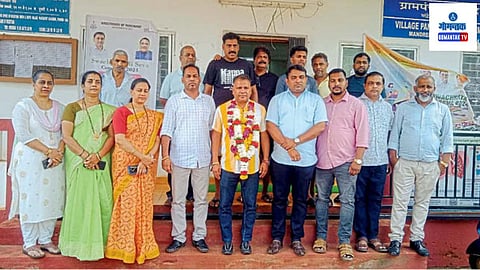 Mandrem News: संपूर्ण पंचायत क्षेत्राचा सर्वांगीण विकास करण्यास आम्ही प्रयत्नशील आहोत; नवनिर्वाचित सरपंच मिंगेल फर्नांडिस  