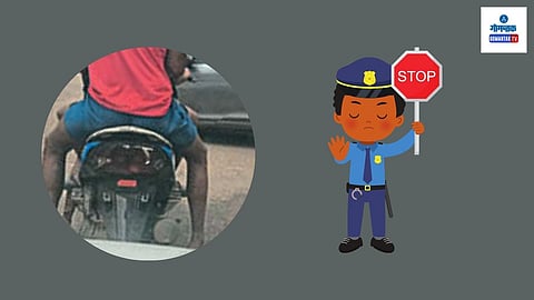 Goa Traffic Department, Illegal Activity