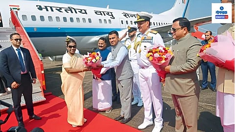 President Droupadi Murmu goa visit