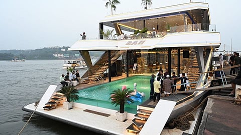 Goa First Super Yacht: आता गोव्यात घेता येणार 'लक्झरी' पर्यटनाचा आनंद, पहिल्या सुपर यॉटचे लोकार्पण Video