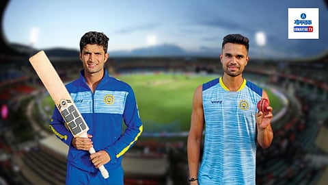 Arjun Tendulkar, Suyash Prabhudesai
