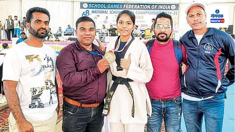 Samruddhi Patil Wins Gold in Taekwondo