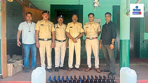 Liquor Seized 