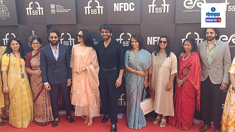 Naga Chaitanya Sobhita IFFI Goa: नागा चैतन्य हा दक्षिण चित्रपट सृष्टीतील एक ओळखीचा चेहरा आहे आणि अनेकांच्या पसंतीस उतरलेल्या सामंथा रूथ प्रभू हीच पूर्व पती आहे