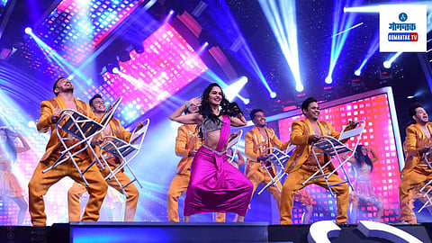 Manushi Chhillar In IFFI: 'गुलाबी साडी अन् लाली लाल...', इफ्फीत मराठी गाण्यावर थिरकली मिस वर्ल्ड Viral Video