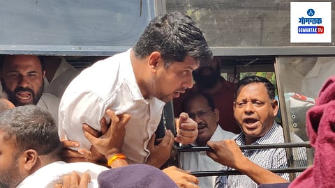 Goa Congress: खासदार विरियातो, प्रदेशाध्यक्ष पाटकर पोलिसांच्या ताब्यात; काँग्रेसचे कॅश फॉर जॉब विरोधात आंदोलन 