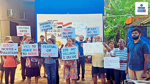 Anjuna Resident Protest 