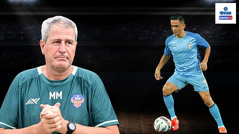 Manolo Marquez, Sunil Chhetri 