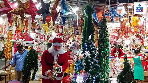 Goa Christmas 2024: डिचोलीत नाताळाची लगबग! ‘ख्रिसमस’ साहित्याने फुलली दुकाने 