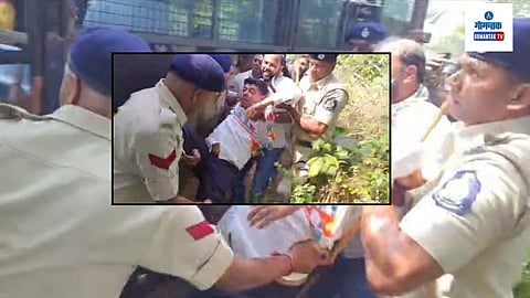 Goa Congress Protest: गोवा प्रदेश काँग्रेसचे प्रदेशाध्यक्ष अमित पाटकर, उपाध्यक्ष सुनील कवठणकर यांच्यासह कुंक्कळीचे आमदार युरी आलेमाव यांना गोवा पोलिसांनी ताब्यात घेतले आहे