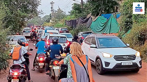New Year celebrations Arambol Traffic Jam