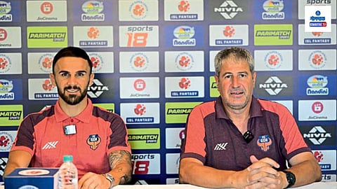 ISL 2024 25 Goa Football Match 