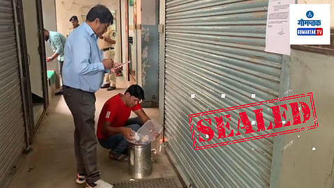 Margao Goa: सांडपाणी नाल्यांत सोडले,  मडगावातील 21 दुकाने सील, 46 दुकानांना नोटीस