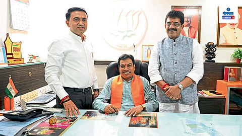 Pramod Sawant, Sadanand Tanavade, Damu Naik 
