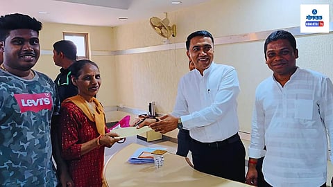 Sanquelim, CM Pramod Sawant 