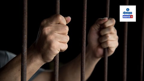Image of man in jail.