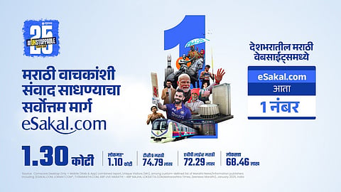 No 1 Marathi News Media Site in Maharashtra: 