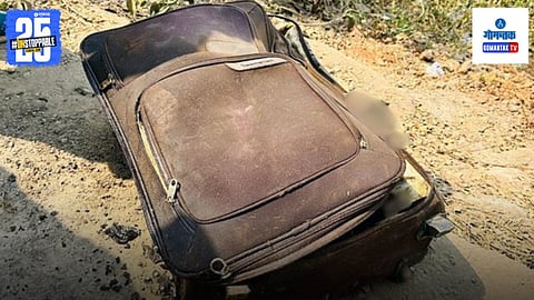 woman’s body in suitcase