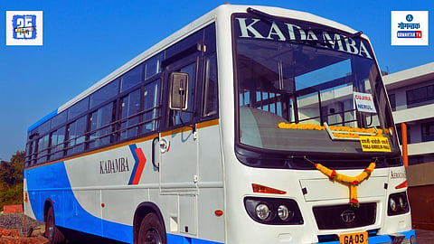 Kadamba Employees Protest
