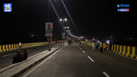 Mandovi river bridge